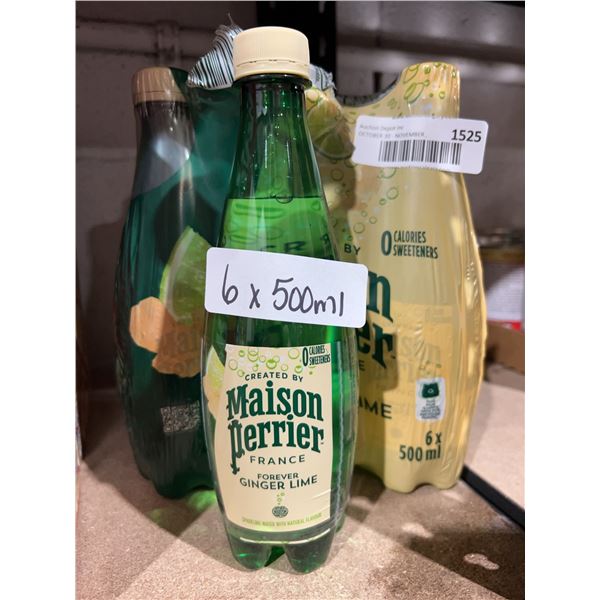 Maison Perrier Ginger Lime 6 x 500ml Bottles