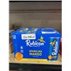 Image 2 : Rubicon Sparkling Mango 12x355ml Cans