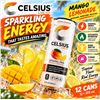Image 1 : Celsius Sparkling Mango Lemonade 12x355ml