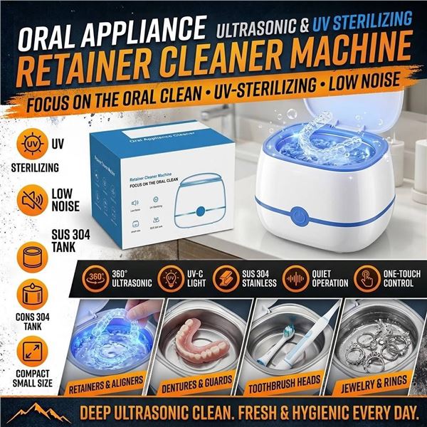 Midomi 45kHz Ultrasonic Retainer Cleaner 200ml