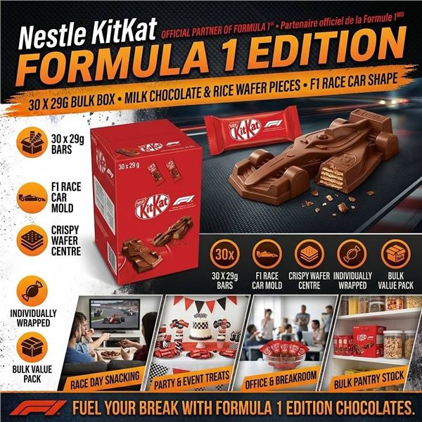 Nestle KitKat Milk Chocolate 30 x 29g Box