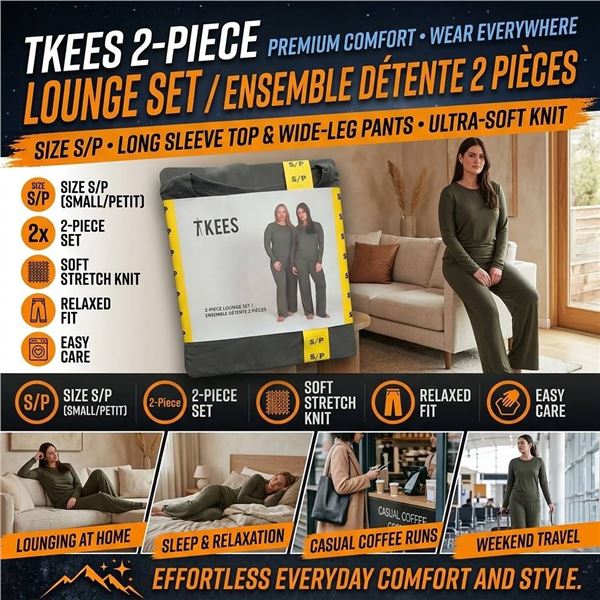 KEES 2-Piece Lounge Set S/P
