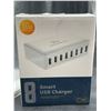 Image 2 : ILepo 8-Port 50W Smart USB Charger White