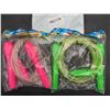 Image 3 : Pair LED Jump Ropes Pink And Green