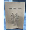 Image 2 : LED Table Lamp Striped Design Small Night Light