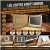 Image 1 : ZKIQDV Vanity Mirror Tabletop White Lighted