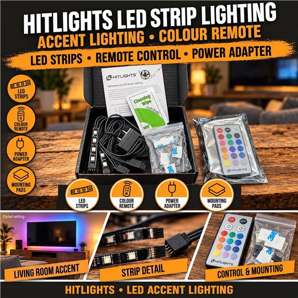 HitLights Eclipse RGB LED Strip Kit