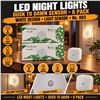 Image 1 : LED Night Light Plug-In 12-Pack White