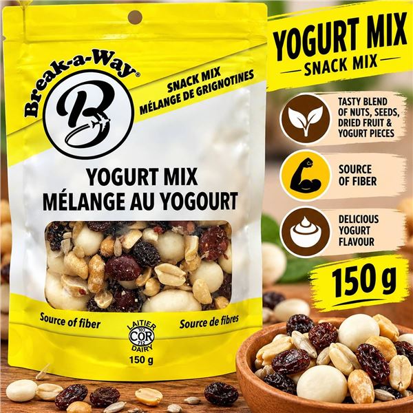 Break-a-Way Yogurt Mix 150g, 12-Pack