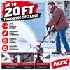 Image 1 : MZK Cordless Snow Shovel With Fast Charger