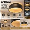 Image 1 : Artika Ridley LED Flush Mount Light 33x33cm
