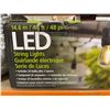 Image 3 : Feit Electric LED String Lights 48 ft 24 Bulbs