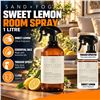 Image 1 : SAND+FOG Sweet Lemon 1 Litre Room Spray