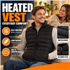 Image 1 : Heated Vest USB Rechargeable Black XL
