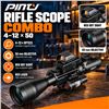Image 1 : Pinty 4-12x50 EG Riflescope With Red Laser