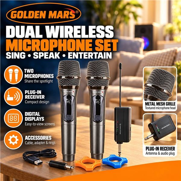 Golden Mars Wireless Microphone Receiver