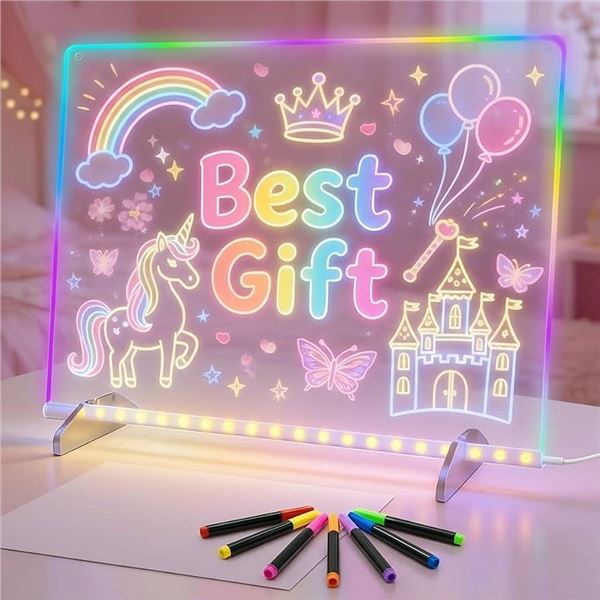 ABCOOL LED Drawing Board for Kids New