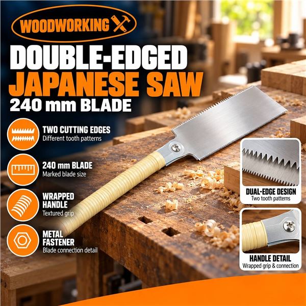 Razorsaw Japanese Saw 240mm Replaceable Blade