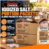 Image 1 : Gordon Choice Iodized Salt 6000 Packets 3kg