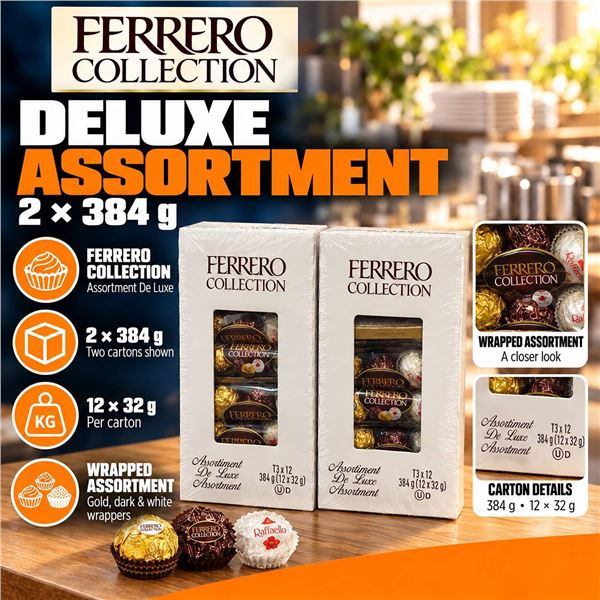 Ferrero Collection Chocolate 2 Ã— 384g