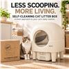 Image 1 : Self Cleaning Cat Litter Box Automatic