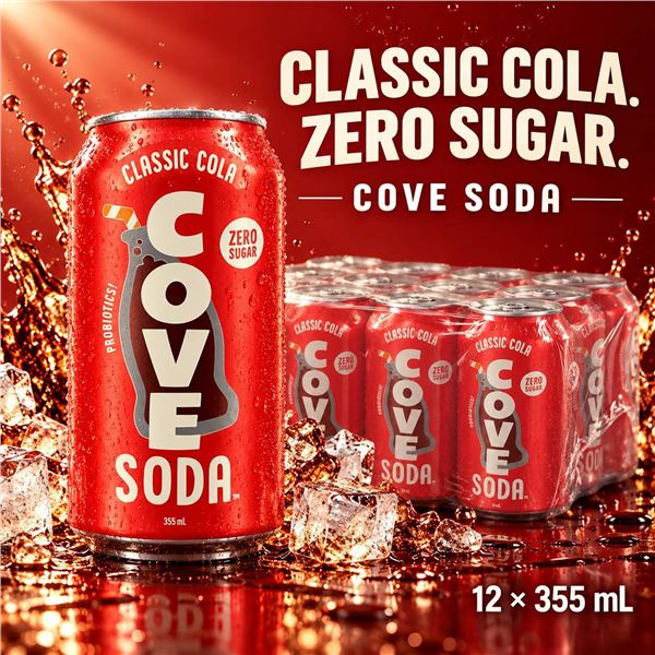 Cove Classic Cola Zero Sugar 12 x 355ml