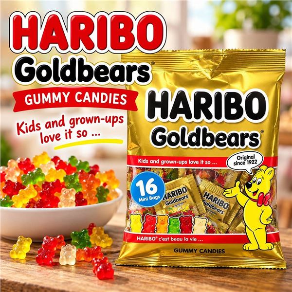 Haribo Goldbears Gummies 160g Bag