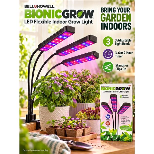 Bell+Howell Bionic Grow LED Indoor Grow Light