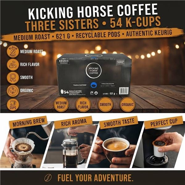 Kicking Horse Coffee Three Sisters 621g Box