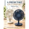Image 1 : Lumena Portable Table Fans, Set Of 2