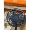 Image 4 : Lumena Portable Table Fans, Set Of 2