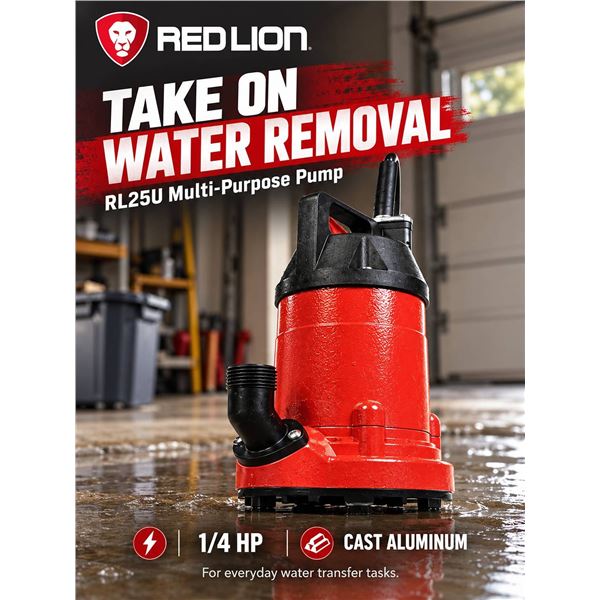 Red Lion Multi-Purpose Pump RL25U