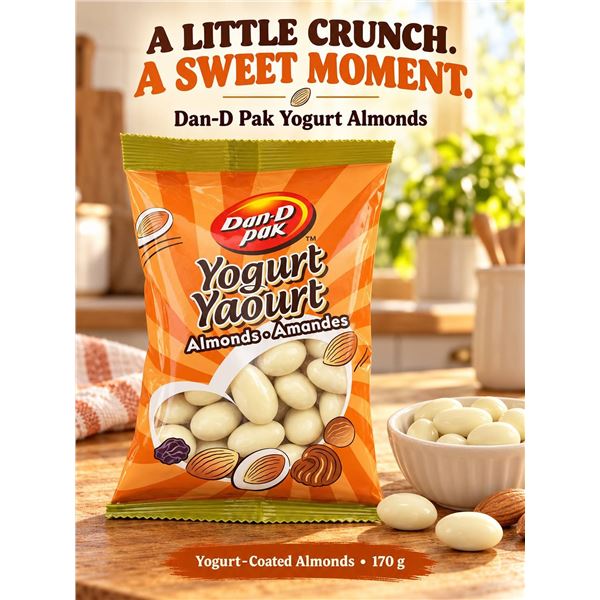 Don D Pak Yogurt Almonds 170g Bag