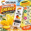 Image 1 : Celsius Mango Lemonade 355ml, 12-Pack