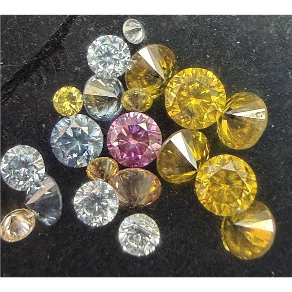 $600, fancy color lab diamond (1ct), retail value $600