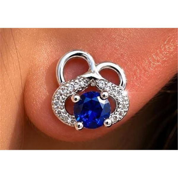 $140, silver.cz.earing, retail value $140
