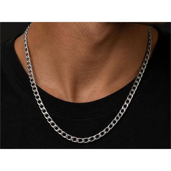 $300, silver 20"(10.36g), necklace, retail value $300