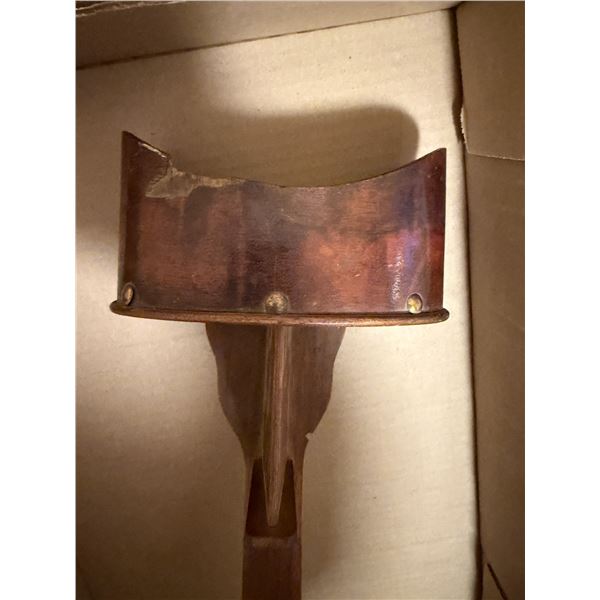 antique wooden stereoscope viewer
