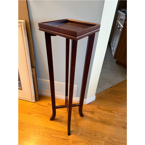 Plant stand 10" x 10" x 37 tall