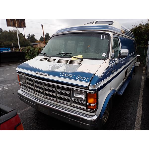 1992 Dodge Ram 1500 Van