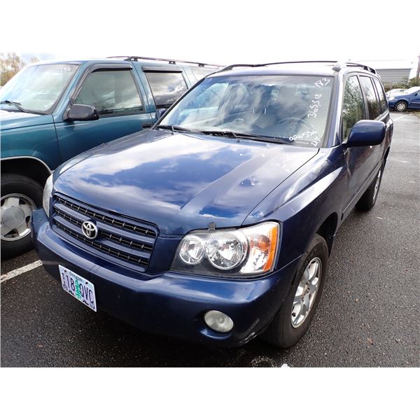 2001 Toyota Highlander