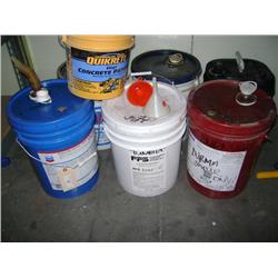 LOT OF MACHINE OIL
