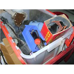 BOX OF SHOP TOOLS