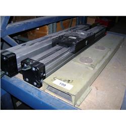 METAL BEAM AND 2 ALUMINUM FRAME 3X MONEY