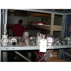 LOT OF METAL FITTING PARTS