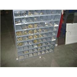 METAL BOLTS AND NUTS SHELVING