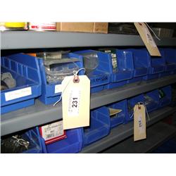 LOT OF SCREWS AND BOLTS W/TUBS