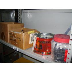 SHELF OF NUTS AND BOLTS