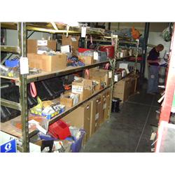 6'X16' METAL SHELVING