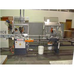 EMULATE DG 79/30 DUAL MATERIAL SAW W/ CONVEYOR S/N 0799134023 3 PHASE, 480 VAC